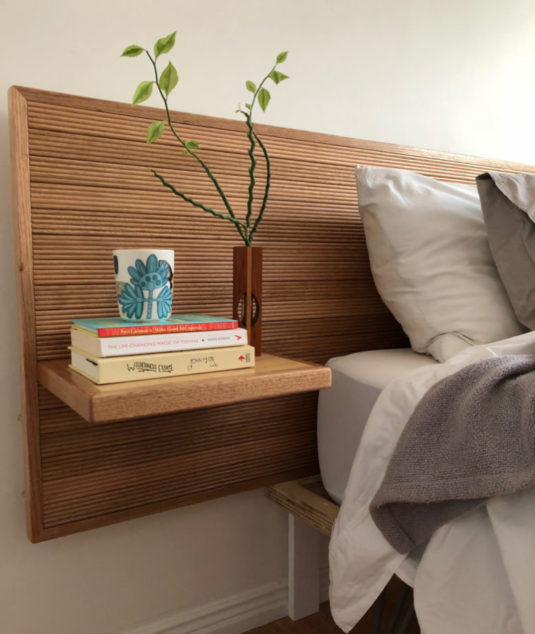 DIY: Make your own timber bedhead - Porta