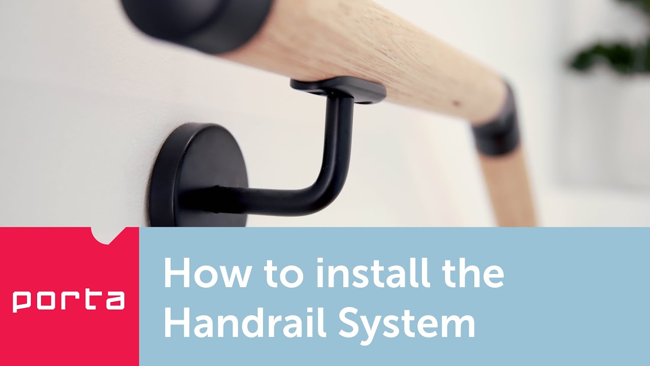 How to install Porta Handrails