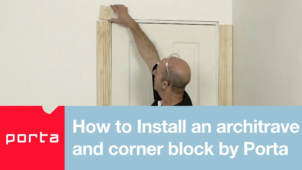 How to install architraves & corner blocks