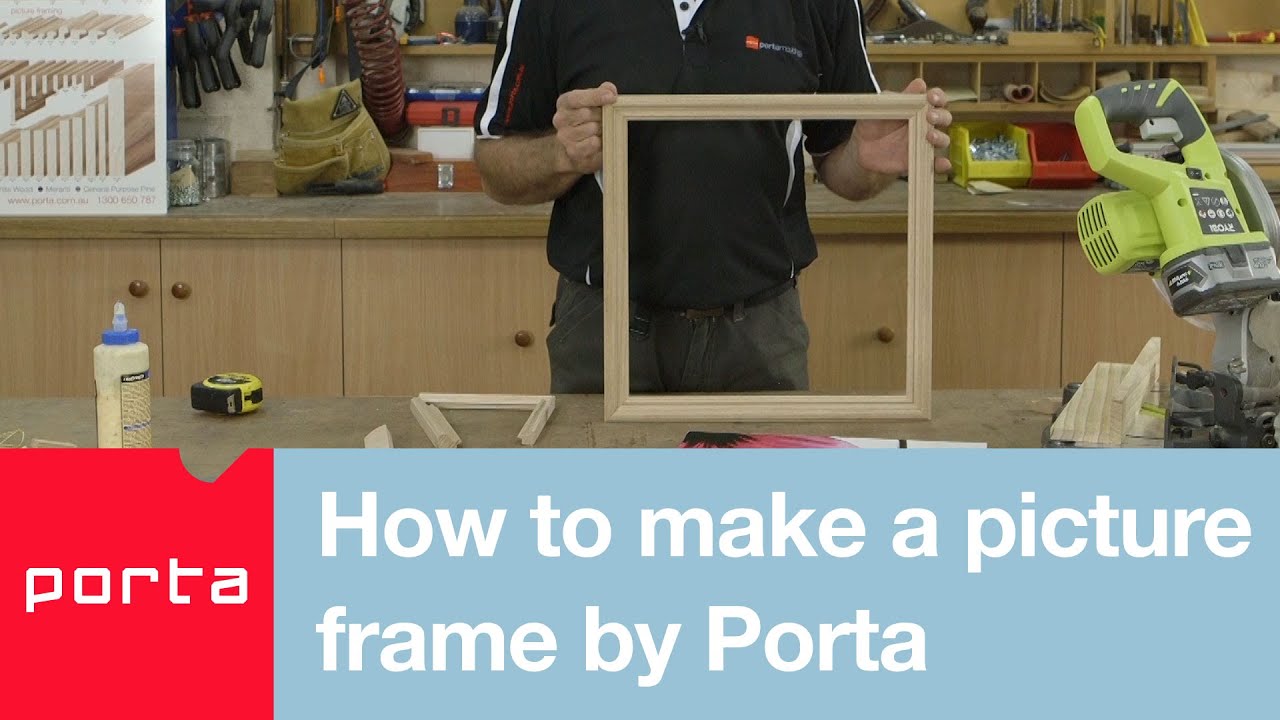 how to make a picture frame