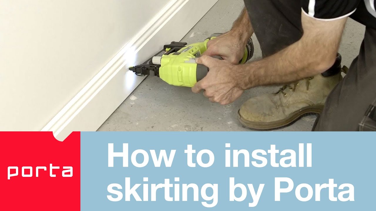 How to install Skirting video
